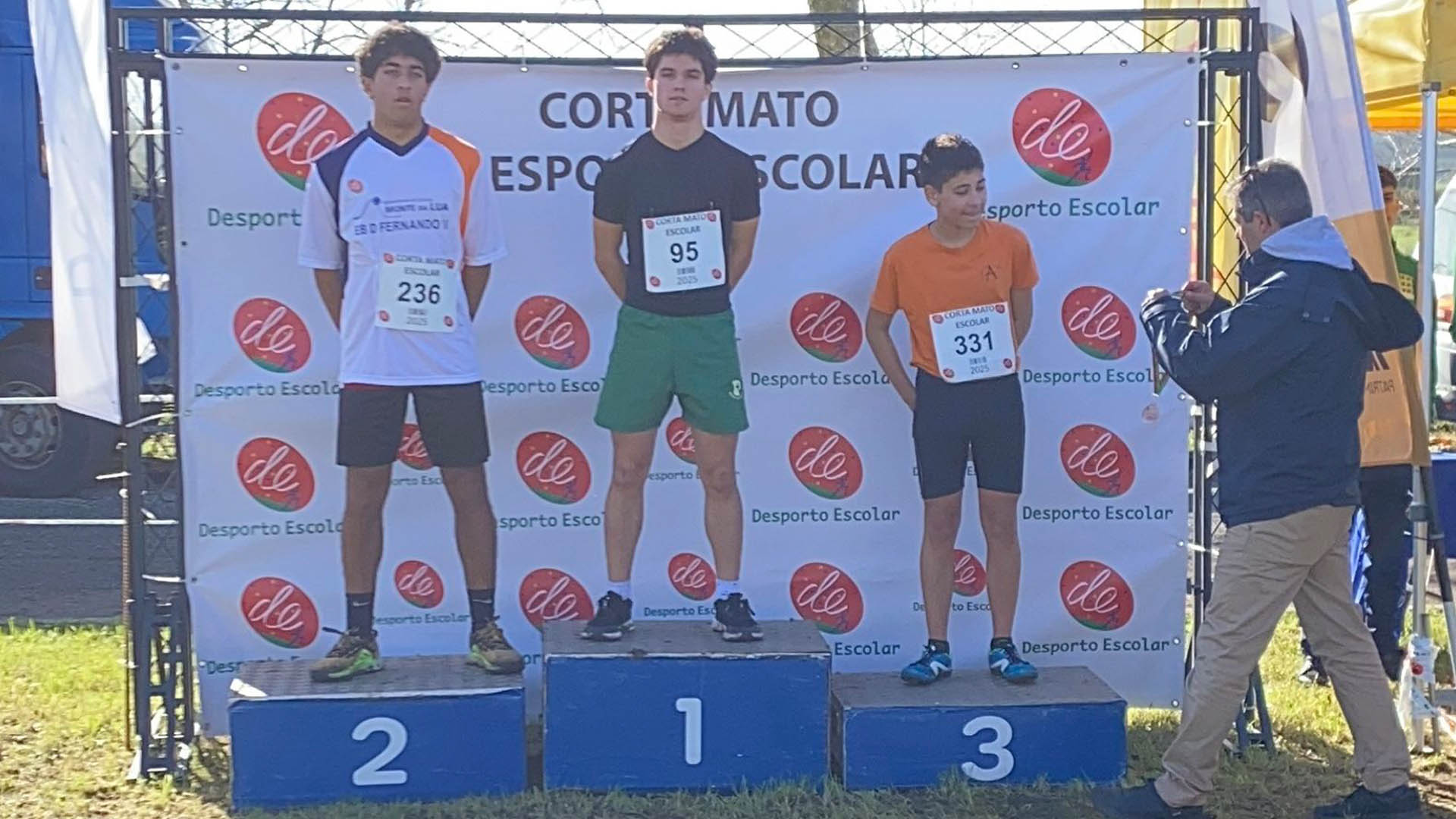 Rafael Fernandes do 9.ºC conquista 1.º lugar no Corta Mato distrital