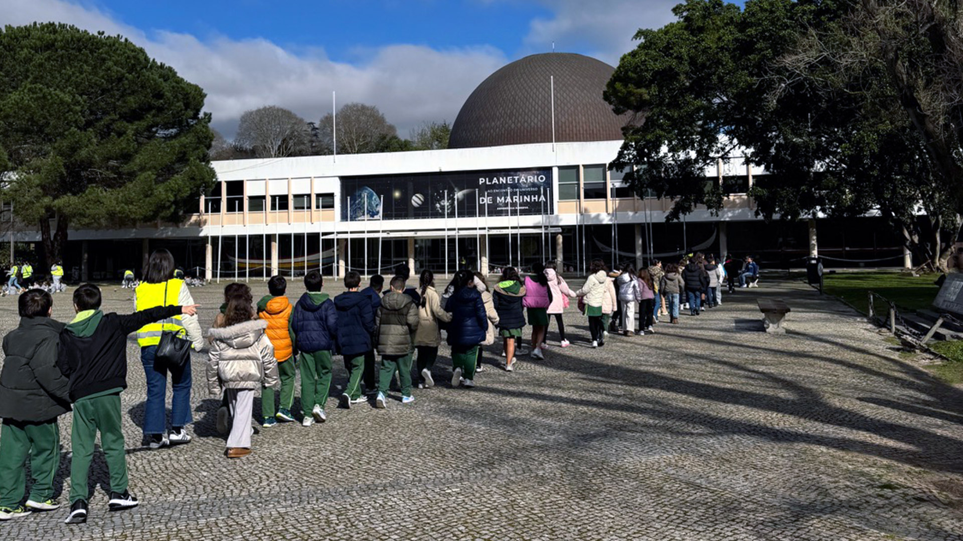 Alunos do 3.º ano visitam o Planetário de Marinha