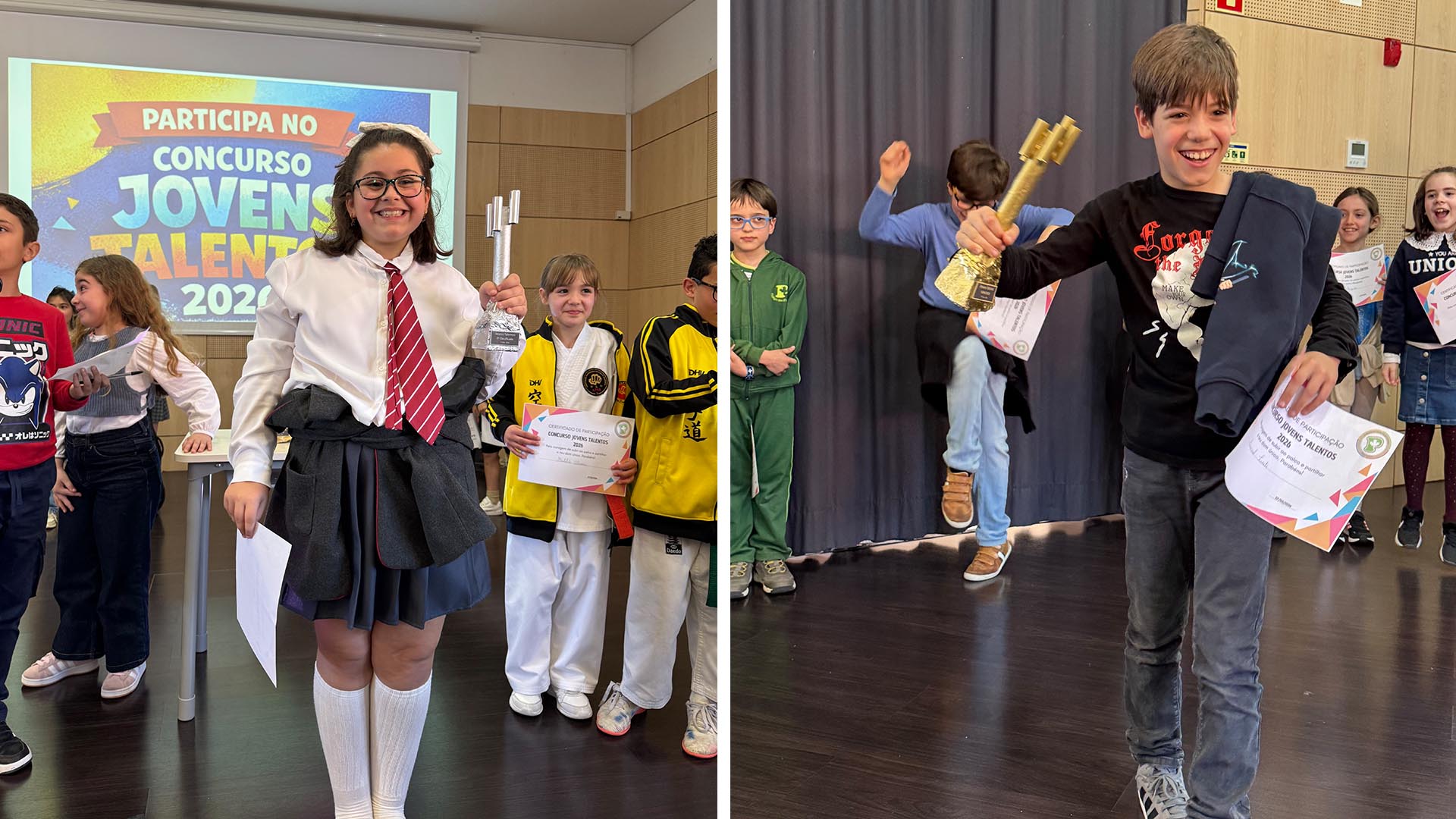Concurso “Jovens Talentos” encerra último dia de aulas com muita emoção